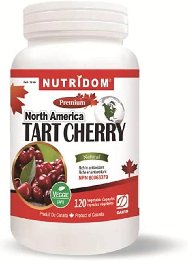 Ciliegia del Tart nordamericano 500mg-120 VCaps, naturale, non OGM