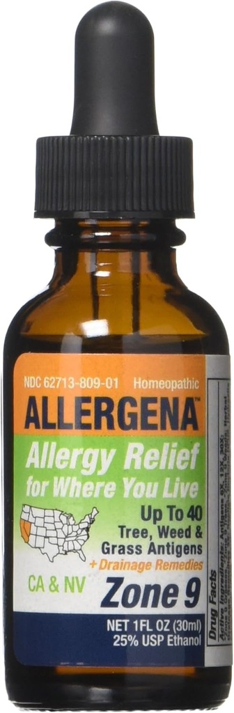 PROGENA - Allergenia Zona 9 (1 FL Ounce)
