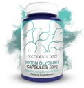 Nootropics Depot Boron Glycinate Capsule | 50mg | Fornire 6mg Elemental Boron | Testosterone, infiammazione, Immune, & Cognitive Support | 120 Count