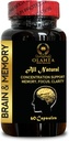 Integratori di memoria del cervello - Concentrazione di aumento di memoria e Clarity, Supplemento di memoria per gli anziani del cervello, supplemento di messa a fuoco, miglioramento neuro - 1 bottiglia 60 capsule