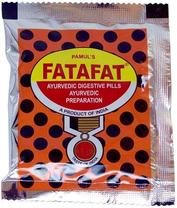 Pillole Ayurvedi digestive Fatafat (10x Packs x 13g ciascuno) di Fancy indiana
