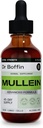 Mullein Leaf Liquid Extract 2 FL OZ - Extra Strenght | Formula avanzata - Natural Supplement Liquid Tincture - Lung Cleanse and Detox - Respiratory Health and Immune Support Drops