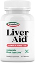 LIVERITE Liver Aid with Milk Thistle 60 Capsule, Supporto per il fegato, Pulizia del fegato, Cura del fegato, Funzione del fegato, Energia