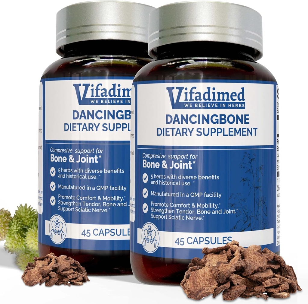 Supporto congiunto a base di erbe per gli uomini e le donne,Nerve sciatica, Circolazione del sangue per le gambe, Ginocchio,Back & Joint Health,Comfort,Mobilità, 90 capsule