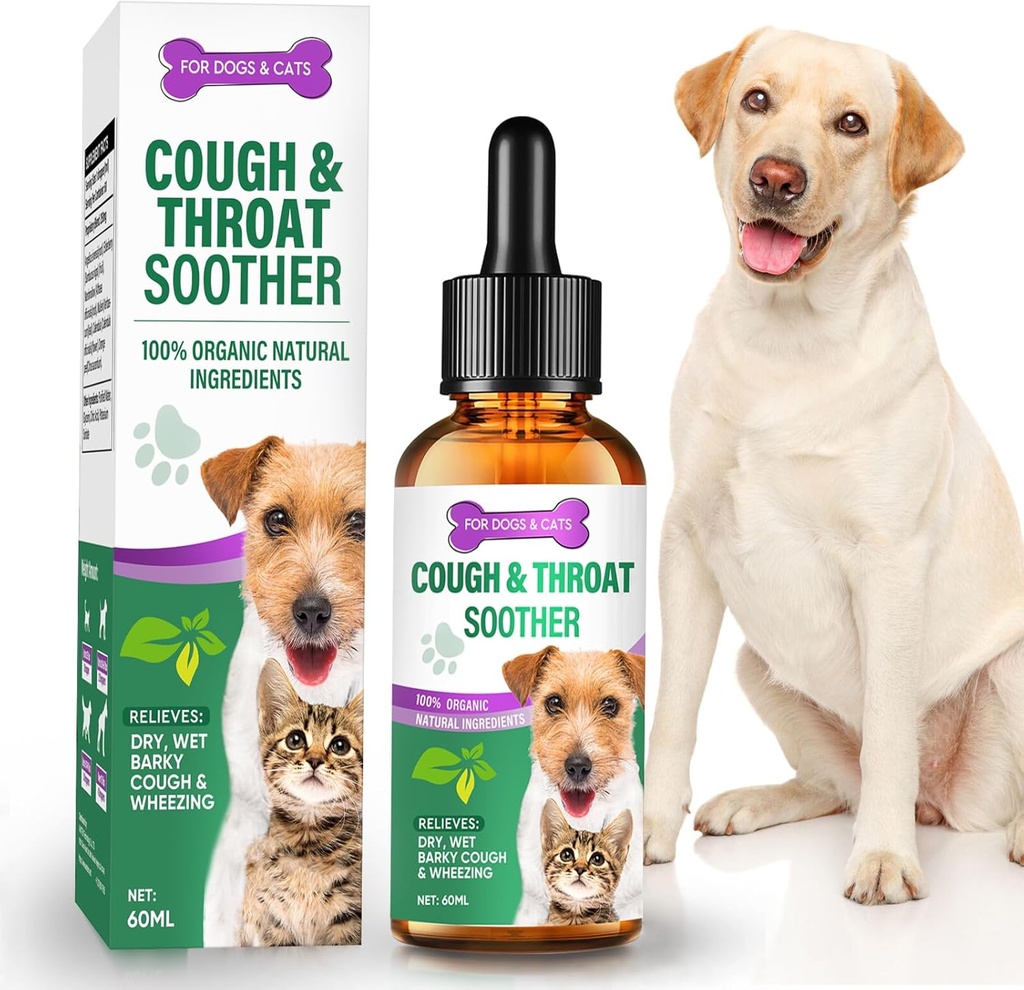 Trattamento della tosse del cane, supplemento di allergia del cane per l'allergia di Suppress, asciugare, bagnare e tosse per cani
