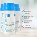 Consult Health - Colla-Creama Collagen Creamer Supplement - 10g Protein - Ketogenic Blend - Powder Coffee Creamer - Coconut Oil, Energy Boosting MCT olio - No Aggiunto Sugar - 7.94 oz