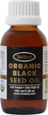 Forte liquido dell'olio del seme nero | 100% seme speciale organico | Timoquinone superiore e olio volatili | Olio nero del seme turco | Certificato USDA, Non OGM, Pressed a freddo (Strong 3.38 Fl Oz)