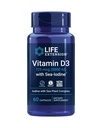 Vitamina D3 con Sea-IodineTM, 125 mcg (5000 IU) – Supporto Immune, Salute Bone, Salute tiroidea – 1 giornaliero, Senza glutine, Non OGM – 60 capsule