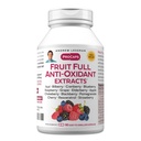 EREW LESSMAN Frutta completa Antiossidante estratti 60 capsule - 14 estratti naturali di frutta e di bacche. Bilberry, mirtillo, semi di uva, melograno, resveratrolo, e altro ancora.