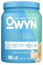OWYN solo quello che ti serve polvere proteica a base vegetale, Vaniglia liscia, 1,05 lbs