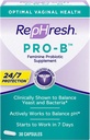 Rephresh Pro-B Probiotic Feminine Supplemento, 30 capsule (Pack of 3)