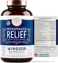 Menopausa integratori per le donne - Windsor Botanicals Multivitamin con Chastebrry, Nero Cohosh per Flash Caldi, Menopausa Rilievo e Ormone Equilibrio per le donne - 60 pillole naturali Progesterone Estrogen