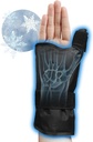 Wrist Ice Pack Wrap, Gel Compression Support, Flessibile Caldo & Cold Brace per lesioni manuali riutilizzabili, Rheumatoide, Tendinite, Gonfiore, Tunnel Carpale, Artrite, Cold Pack per dolore &amp; Terapia Muscolare