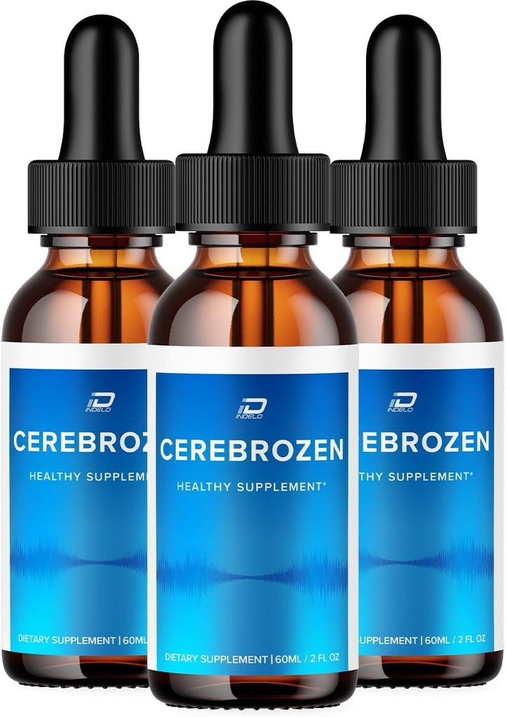 Cerebrozen Tinnitus Ear Drops - Cerebrozen 24, Cerebrozen Liquid Drops, Cerebrozen Recensioni, Cerebrozen Drops for Ear Relief (3 Pack - 180 ML)