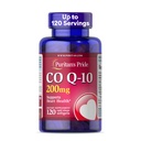 Puritan's Pride Coenzyme CoQ10 200mg, Integratore alimentare per la salute del cuore, la pressione sanguigna, la salute della gomma orale e il supporto di invecchiamento sano, 120 Servings, Softgels di rilascio rapido
