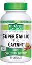 Botanic Choice Super Garlic Plus Cayenne, 60 capsule