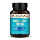 Dr. Mercola Krill olio per bambini - 320 mg Krill olio - certificato MSC - Supporti cervello e sviluppo del corpo - Phospholipid forma per l'assorbimento - Non-GMO, senza glutine e senza soia - 60 capsule