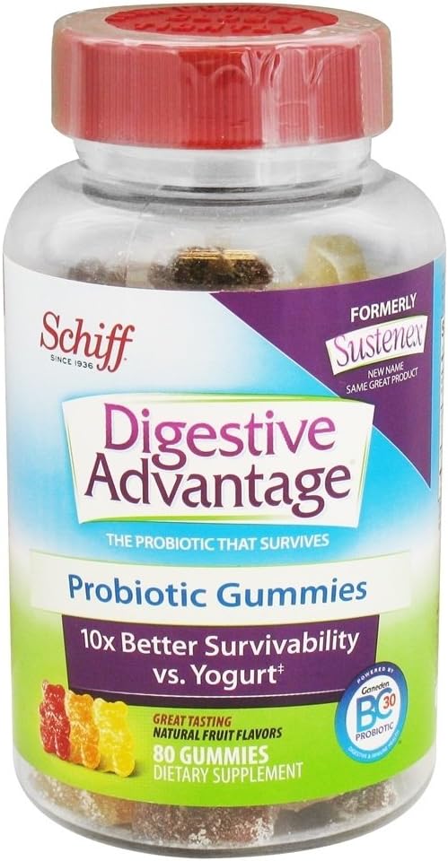 Probiotic Gummies - Sopravvissuti Meglio di 50 miliardi - 80 conteggio