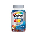Centrum MultiGummies Gummy Multivitamin per le donne 50 Plus, con vitamina D3, B6 e B12, Multivitamin/Multimineral Supplement - 90 Conte