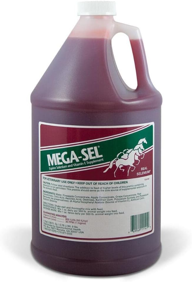 Formula liquida Mega-Sel per cavalli, 1 gallone (128 Fl oz)