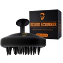 Cuscinetto spazzola per gli uomini, Silicone Beard Scrubber, Deep Cleans, Hair & Beard Exfoliator Aiutare Beard Shampoo Meglio pulire il Beard, buon aiuto per l'olio del cuscinetto - Eco & riutilizzabile