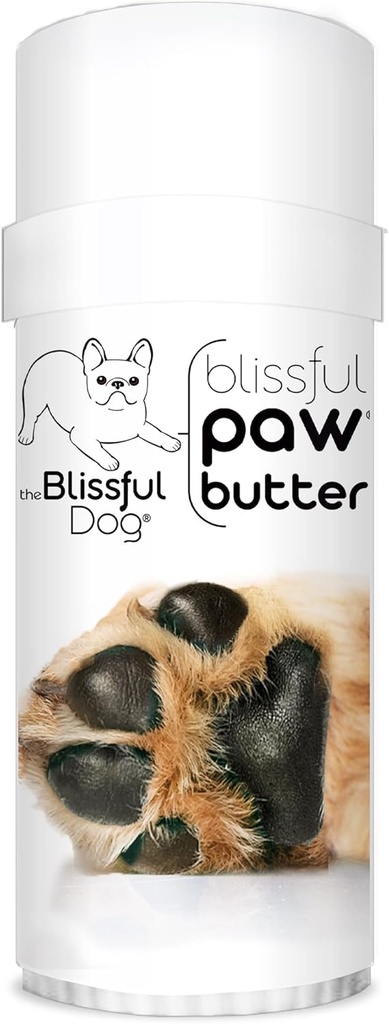 Il Blissful Dog Paw Butter, Moisturizer per pastiglie asciutte, Ammorbidisce e protegge una Paw dura in inverno, Versatile, Lick-Safe Dog Paw Pad Balm, 3 oz.