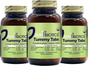 SUNBIOTICS Tummy Tabelle - Chewable Probiotic e Prebiotici con 18 miliardi di CFU di 4 Strains Probiotici per Buona Gut Flora, Immune System, & Balanced Microbiome - Vanilla, (Pack of 3)
