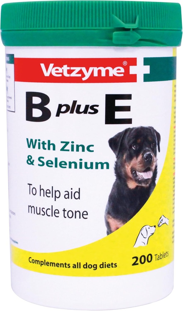 Vetzyme Dog B + E 200 compresse