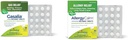 Boiron Gasalia Tablets 60 Contatore e AllergyCalm Tavole 60 Contatore per Rilievo da Gas, Bloating, Allergie e Hay Fever