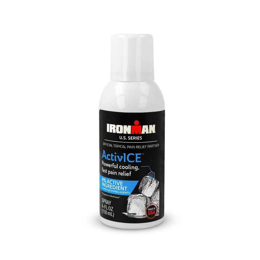 Spruzzo di raffreddamento di attivazione IRONMAN curato, Rilievo di dolore topico per l'artrite, giunto, muscolo, Back & Body Aches & Pain, 4 oz (1 conteggio)