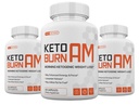 (Pack of 3) Keto Burn AM Morning Ketogenic Weight Management, Keto Burn Pills for Men and Women, 180 capsule, 3 mesi di fornitura
