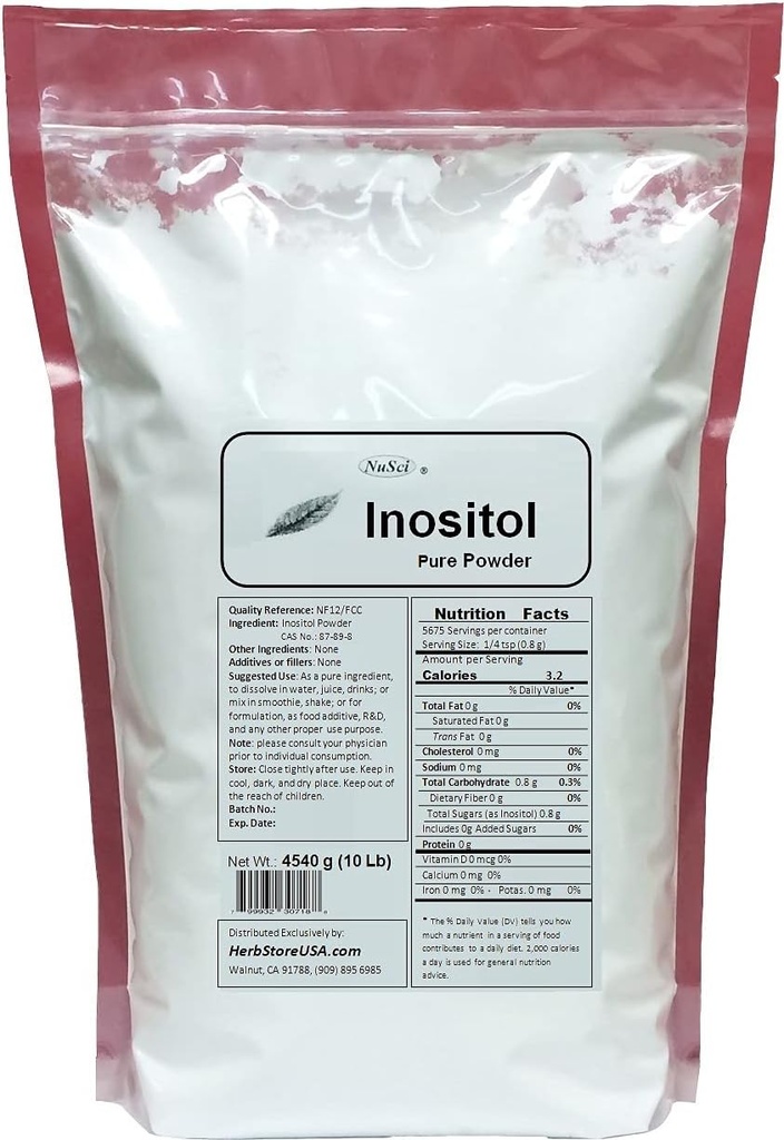 Polvere pura inositolo NF12 & FCC Standard di qualità (4540g (10 Lb)