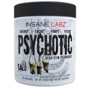 Insane Labz Psychotic SAW, Polvere pre allenamento ad alto livello con OxyGold-TM e AMPiberry®,Extreme Lasting Energy con Teacrine®,Focus con CognitIQ® e Endurance (30 Servings (Pack of 1), Blue Raspberry)