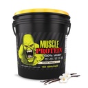 COLOSSAL LABS Muscle Whey Protein polvere di proteine aromatizzata, amminoacidi 25.000mg/Serving, filtrata a freddo (varia di maggio di imballaggio) (12 Pound (busta), Vanilla)