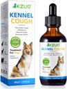 Trattamento della tosse del cane - Gocce della tosse del Kennel per i cani, 100% integratore naturale della tosse per i cani, supplemento di Allergy Relief per i cani, gocce di erbe per tutte le razze e dimensioni