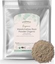 Starwest Botanicals Organic Marshmallow Root Powder - Erbe secca per tè, capsule, & miscele di erbe, Kosher certificato, Non-GMO - Bulk 1 lb Bag