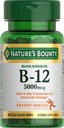 Vitamina B12, Supporta il metabolismo energetico e la salute del sistema nervoso, 5000mcg, 40 compresse dissolve rapido