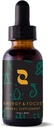 Redmint Energy & Focus Herbal Tincture | Integratore Herbal Rooted in Ancient TCM Saggezza | Supporto naturale per aumentare l'energia e affilare il fuoco con Ashwagandha, Rhodiola,Schisandra, Sacro Basil| 30 ml