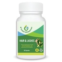 Smalto per capelli Integratore per Promuovere il Rialzo della Smerigliatura dei Capelli Pieni e Forti Unghie GMP Certificato con Biotin Collagen Niacin Zinc Vitamina A C & D3 60 Capsule O’Lana Essential