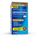 Buon senso Levocetirizine Diidrocloruro compresse, Antistamina, 5 mg, 35 conte (Pacchetto di 1)