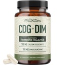 Calcium D-Glucarate con Supplemento DIM per l'Estrogen Detox & Hormone Balance per le donne e gli uomini | Detox & Cleanse, Acne ormonale, Menopause & CDG per il supporto del fegato | Non-GMO, Terze Parti Testate | 30ct