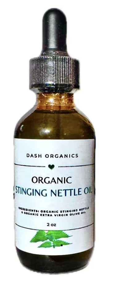 Organic Sting Nettle Oil | 2 oz | Potente olio naturale per capelli