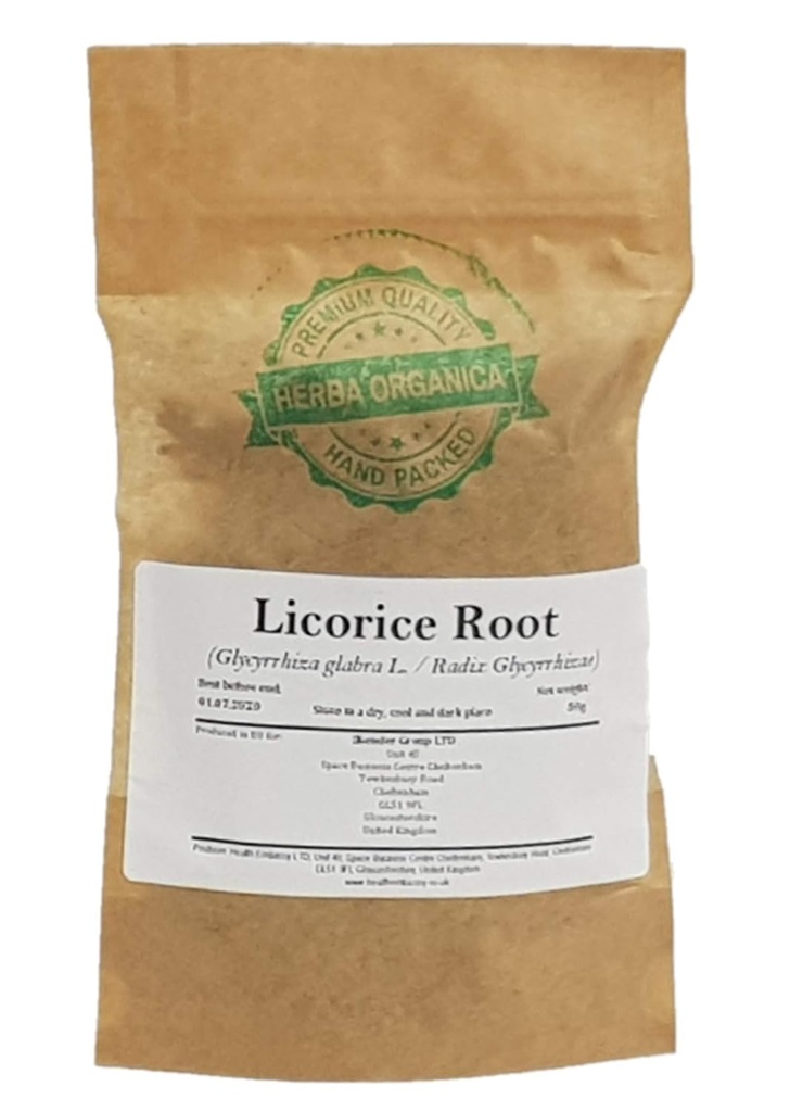 Herba Organica Licorice Root - Glycyrrhiza Glabra L - Liquirizia (50g)