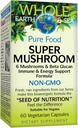Tutta la Terra & Mare da Fattori Naturali, Super Fungo, Integratore Alimentare Intero, Vegan, 60 capsule vegetariane (60 porzioni)