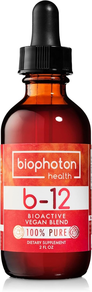Liposomal Vitamin B12 Liquid Supplemento - Bioactive Methyl Blend - Vegan & Non GMO - Organic Glycerin & Sugar Free (2 Fl Oz)