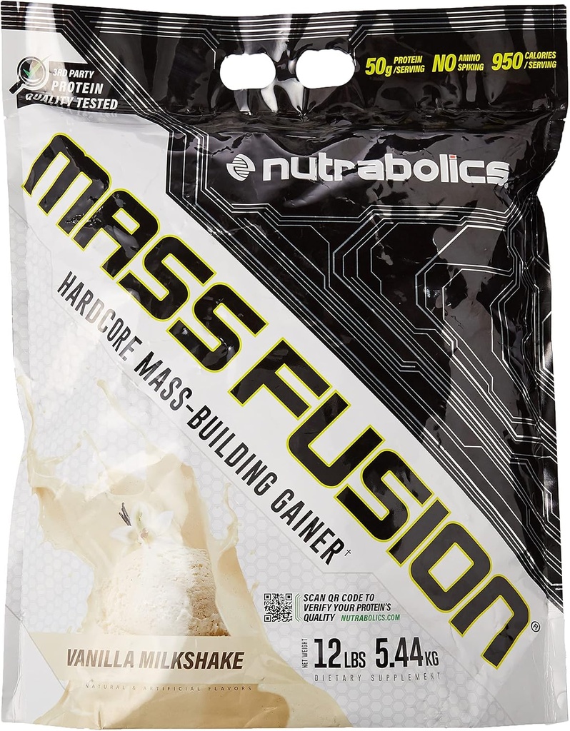 Nutrabolics Mass Fusion (Vanilla Shake, 12 Ib (29 Serve))