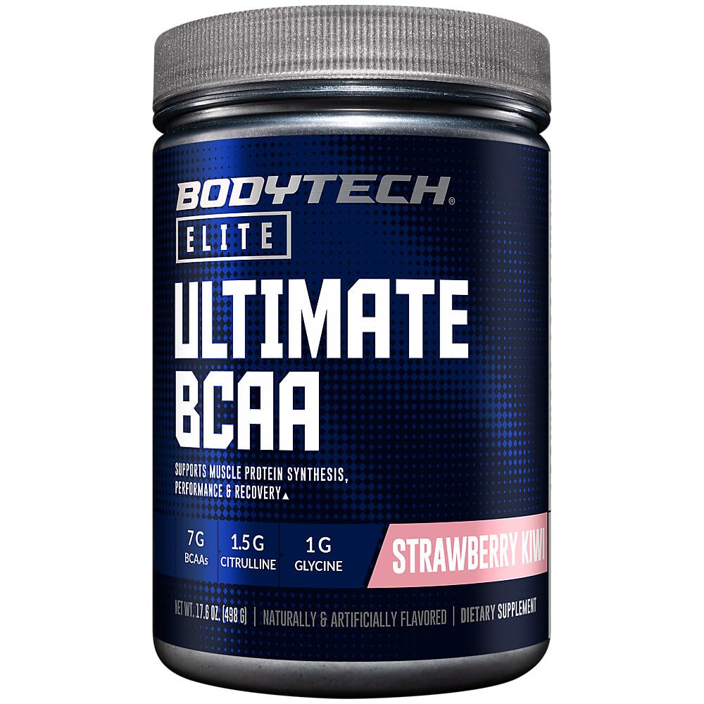 Ultimate BCAA a" Supporta la sintesi proteica muscolare, le prestazioni e il recupero a" Strawberry Kiwi (17.6 oz./30 Serve)