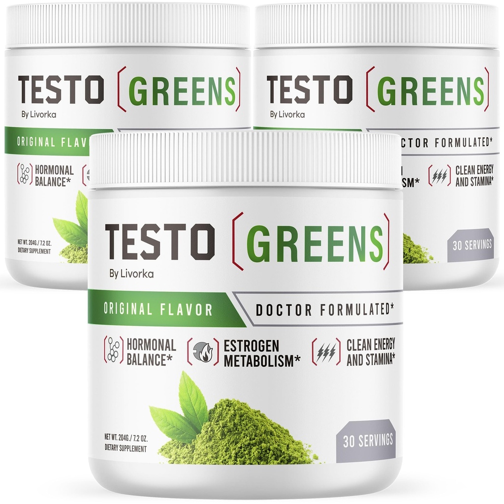 (3 Pack) Testo Greens Powder - Testo Greens, TestoGreens Powder, TestoGreens, TestoGreens Advanced Formula, Testo Greens All Natural Formula, TestoGreens Powder Recensioni, 90 Serve per 3 Mesi