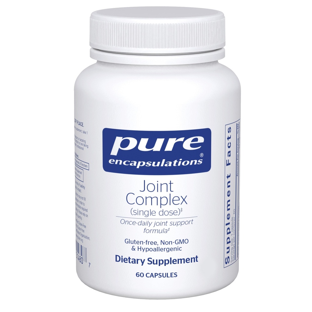 Pure Encapsulations Joint Complex (Single Dose) | Supplemento una volta al giorno per sostenere la mobilità congiunta, il comfort, il tessuto e la salute del cartilage* | 60 capsule
