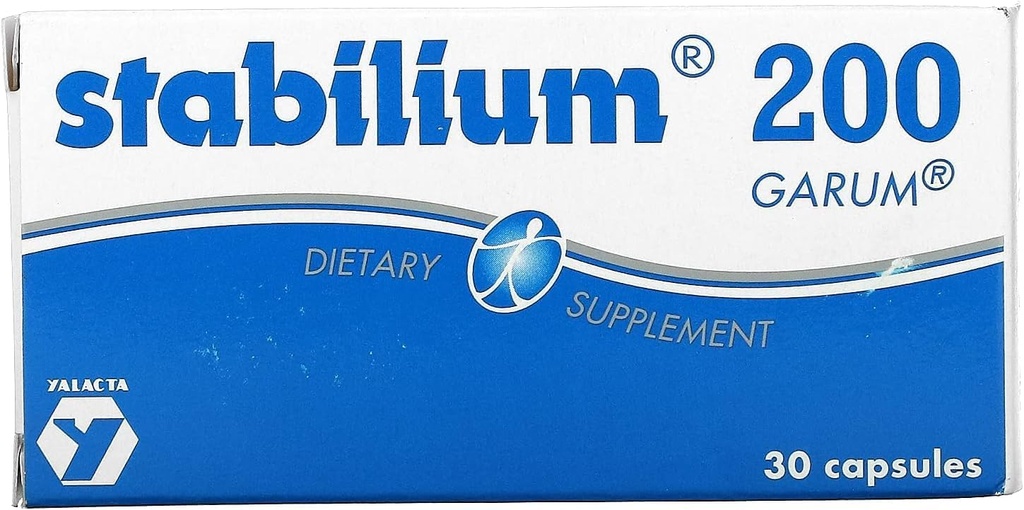 Stabilio di Nutrizione 200 - Aiuti naturali per il sonno per adulti, Integratori di stress, Supporto per il sonno, Olio di pesce, Vitamina A, Vitamina B6, Pillole dormienti - 30 Conte